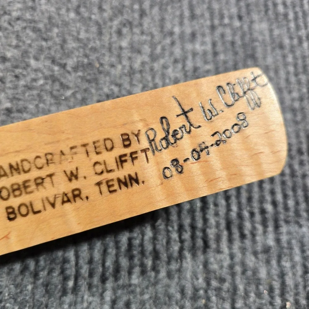 Robert W Clifft Turkey Box Call The Last Call Curly Maple 2008